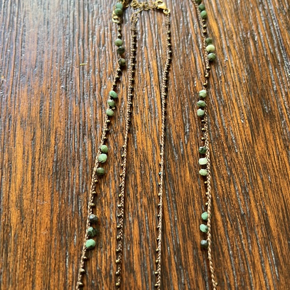 Two Peruvian Corded Necklaces - Picture 6 of 8